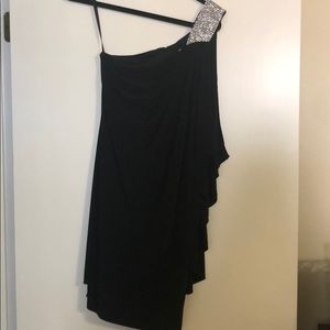 Cache one shoulder cocktail dress. Size 4